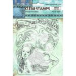 STAMPERIA CÂNTECE ALE MĂRII SIRENE TIMBRE 14/18CM WTK180