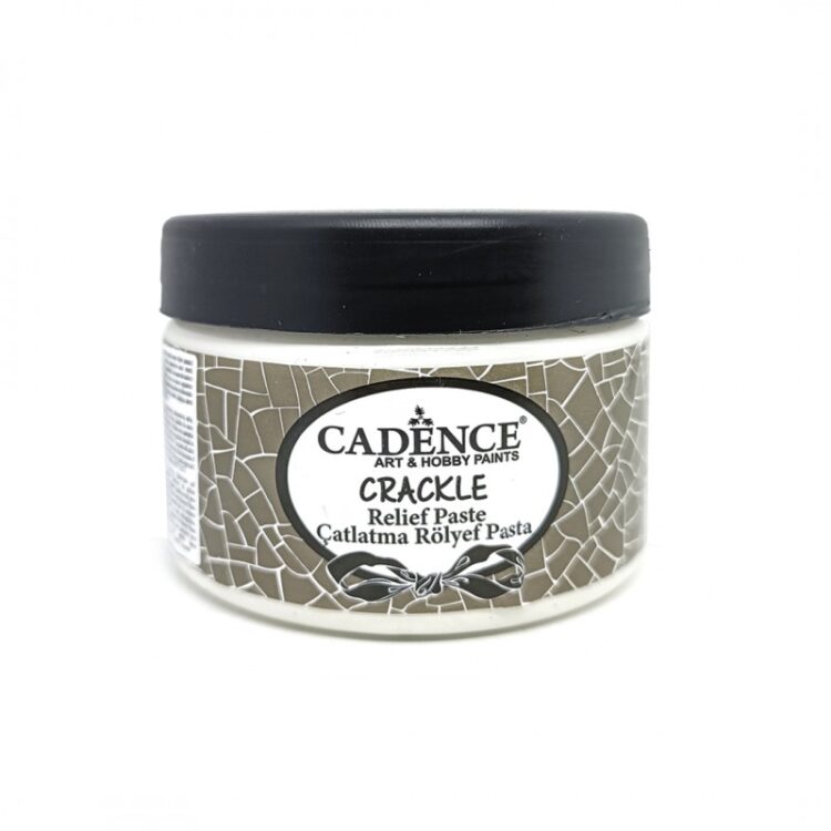 794698 PASTĂ EMBOSATĂ CADENCE CRACKLE 150 ML - ALB - Imagine 1