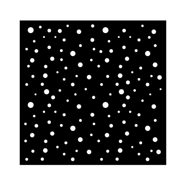 KSTDQ111 ȘABLON ȘABLON STAMPERIA DE CRĂCIUN MEDIA 18X18 CM KSTDQ-111 - Imagine 1