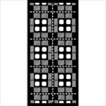 STAMPERIA GEAR UP PENTRU MODELUL DE CRĂCIUN 12 X 25 CM - KSTDL97