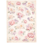STAMPERIA ROMANCE ROREVER HÂRTIE 6 BUC. A4 DFSA4XRM - Imagine 2