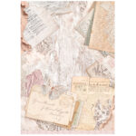 STAMPERIA ROMANCE ROREVER HÂRTIE 6 BUC. A4 DFSA4XRM