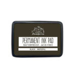 TAMPON DE CERNEALĂ PERMANENTĂ STAMPERIA TAMPON DE PIGMENT WKPWP01-NEGRU