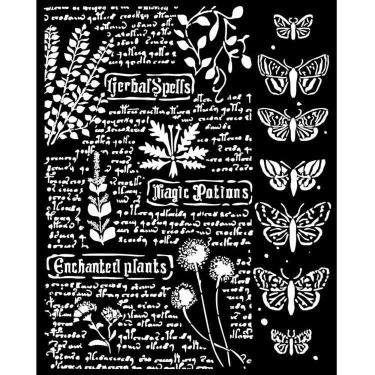 164018 2 STAMPERIA FORTUNE MODEL 20 X 25 CM - KSTD164 - Imagine 1