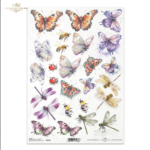 HÂRTIE DE OREZ DECOUPAGE COLECTIE ITD A4 - R2258