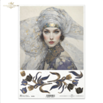 HÂRTIE DE OREZ DECOUPAGE COLECTIE ITD A4 - R2398