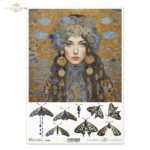 HÂRTIE DE OREZ DECOUPAGE COLECTIE ITD A4 - R2399