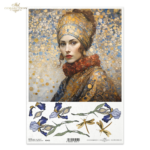 HÂRTIE DE OREZ DECOUPAGE COLECTIE ITD A4 - R2402