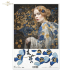 HÂRTIE DE OREZ DECOUPAGE COLECTIA ITD A4 - R2405