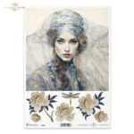 HÂRTIE DE OREZ DECOUPAGE COLECTIA ITD A4 - R2407