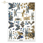 HÂRTIE DE OREZ DECOUPAGE COLECTIE ITD A4 - R2415