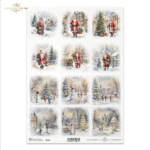 HÂRTIE DE OREZ DECOUPAGE COLECTIE ITD A4 - R2425