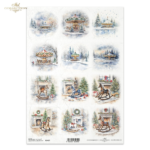 HÂRTIE DE OREZ DECOUPAGE COLECTIA ITD A4 - R2427