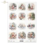 COLECTIA ITD DECOUPAGE HARTIE DE OREZ A4 - R2428
