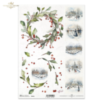 COLECTIA ITD DECOUPAGE HARTIE DE OREZ A4 - R2436
