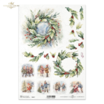 HÂRTIE DE OREZ DECOUPAGE COLECTIA ITD A4 - R2437