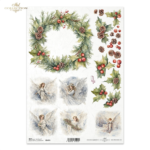 COLECTIA ITD DECOUPAGE HARTIE DE OREZ A4 - R2439