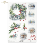 HÂRTIE DE OREZ DECOUPAGE COLECTIE ITD A4 - R2440