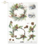 HÂRTIE DE OREZ DECOUPAGE COLECTIA ITD A4 - R2441