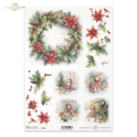 HÂRTIE DE OREZ DECOUPAGE COLECTIE ITD A4 - R2444