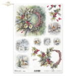 HÂRTIE DE OREZ DECOUPAGE COLECTIE ITD A4 - R2446