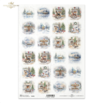 HÂRTIE DE OREZ DECOUPAGE COLECTIE ITD A4 - R2450
