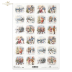 HÂRTIE DE OREZ DECOUPAGE COLECTIE ITD A4 - R2452
