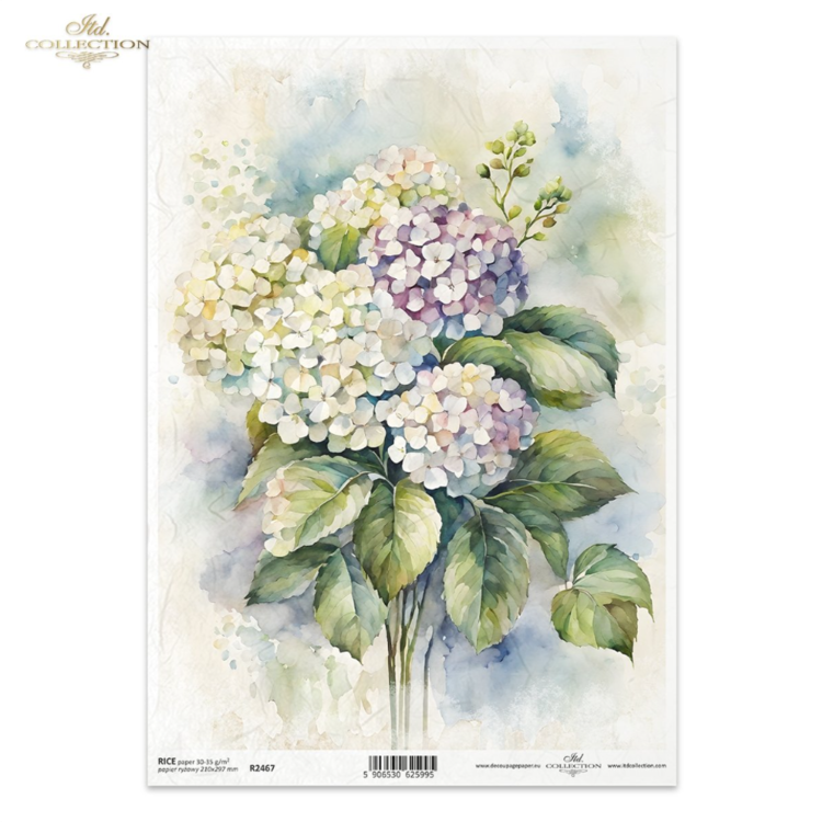 246700 HÂRTIE DE OREZ DECOUPAGE COLECTIE ITD A4 - R2467 - Imagine 1
