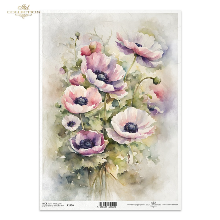 247003 HÂRTIE DE OREZ DECOUPAGE COLECTIA ITD A4 - R2470 - Imagine 1