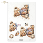 HÂRTIE DE OREZ DECOUPAGE COLECTIE ITD A4 - R2487