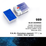VOPSEA ACUARELĂ LENINGRAD 2,5 ML. - STRĂLUCIRE ALBASTRĂ