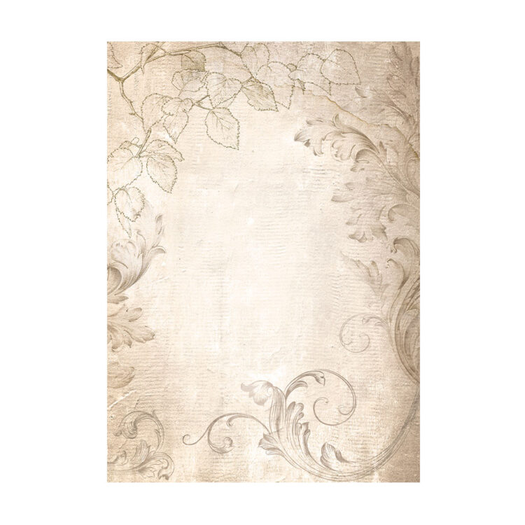 HÂRTIE DE DECOUPAGE STAMPERIA ARMONIE DE AUR 8 BUC. A6 DFSAK6029 - Imagine 7