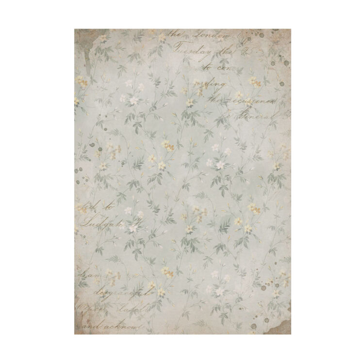 HÂRTIE DE DECOUPAGE STAMPERIA ARMONIE DE AUR 8 BUC. A6 DFSAK6029 - Imagine 8