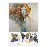 HÂRTIE DE OREZ DECOUPAGE COLECTIA ITD A3 - R1239L