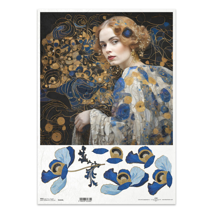 HÂRTIE DE OREZ DECOUPAGE COLECTIA ITD A3 - R1244L - Imagine 1