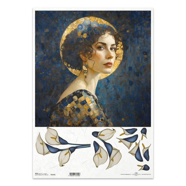 HÂRTIE DE OREZ DECOUPAGE COLECTIA ITD A3 - R1245L - Imagine 1