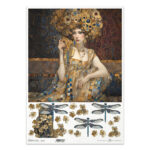 HÂRTIE DE OREZ DECOUPAGE COLECTIE ITD A3 - R1247L