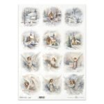 HÂRTIE DE OREZ DECOUPAGE COLECTIA ITD A3 - R1268L
