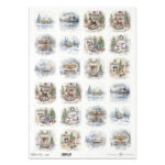 HÂRTIE DE OREZ DECOUPAGE COLECTIE ITD A3 - R1289L