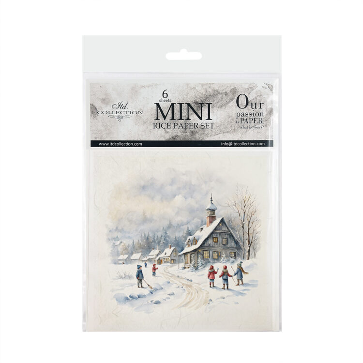 RSM131-small-1 COLECȚIA ITD MINI HÂRTIE DE OREZ K-CT 6 BUC 14.8X14.8CM - RSM131 - Imagine 1