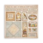 STAMPERIA GOLDEN HARMONY BLOC 30.5/30.5 CM - SBBXLB17 - Imagine 18