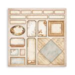 STAMPERIA GOLDEN HARMONY BLOC 30.5/30.5 CM - SBBXLB17 - Imagine 19