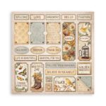 STAMPERIA GOLDEN HARMONY BLOC 30.5/30.5 CM - SBBXLB17 - Imagine 20
