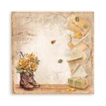 STAMPERIA GOLDEN HARMONY BLOC 30.5/30.5 CM - SBBXLB17 - Imagine 5