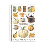 STAMPERIA GOLDEN HARMONY WASHI PAD 8 COLI A5 -SBW11 - Imagine 5
