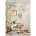 HÂRTIE DE OREZ STAMPERIA DECOUPAGE A4 - DFSA4945