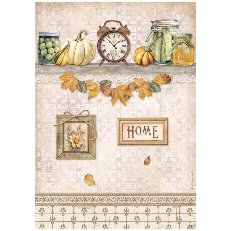 HÂRTIE DE OREZ STAMPERIA DECOUPAGE A4 - DFSA4946 - Imagine 1