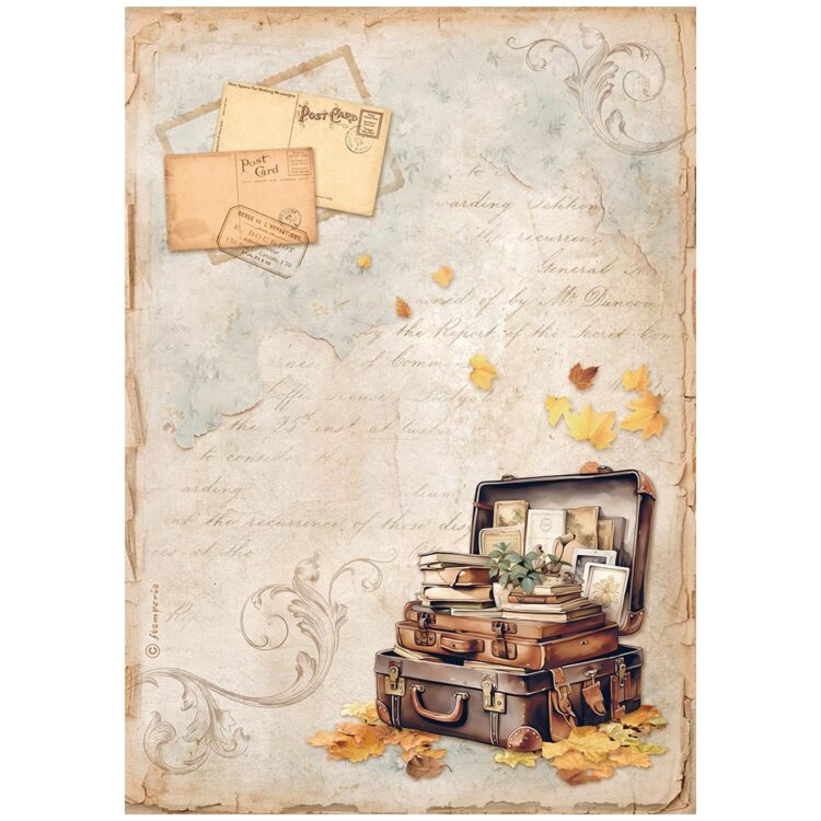 full_DFSA4948_1 (1) HÂRTIE DE OREZ STAMPERIA DECOUPAGE A4 - DFSA4948 - Imagine 1