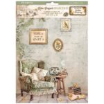 HÂRTIE DECOUPAGE STAMPERIA GOLDEN HARMONY 6PCS. A4 DFSA4XGH