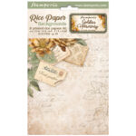 HÂRTIE DE DECOUPAGE STAMPERIA ARMONIE DE AUR 8 BUC. A6 DFSAK6029 - Imagine 9